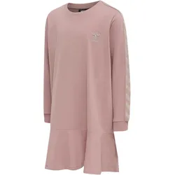 hummel hmlEVELYN langarm Kleid Mädchen 4852 - woodrose 134