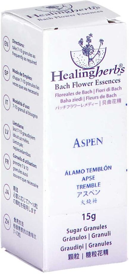 Bachblüten Aspen Globuli Healing Herbs 15g