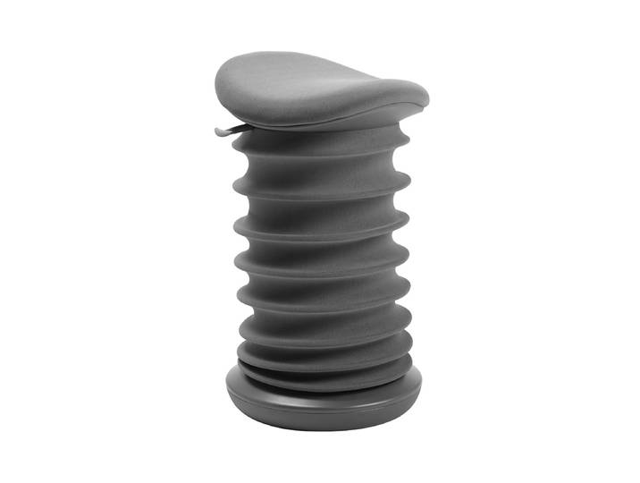 Bürohocker Topstar Sitness 4D Grau, Dynamisches Sitzen - optimal für gesundes Sitzen