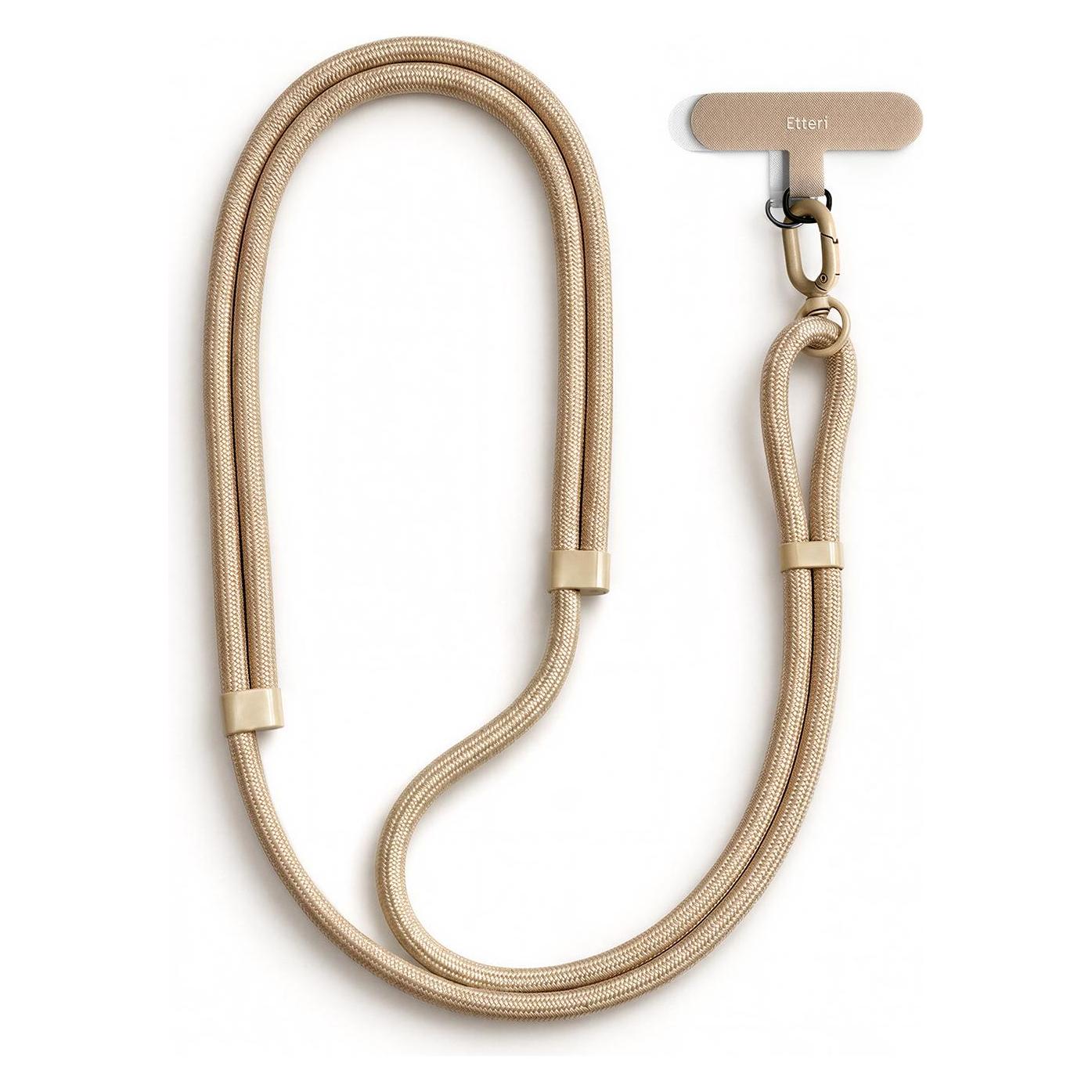 Etteri universal neck lanyard for phones beige (GSM277142)