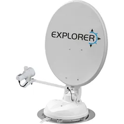 Maxview Explorer 85 cm Single Satellitenanlage in weiß
