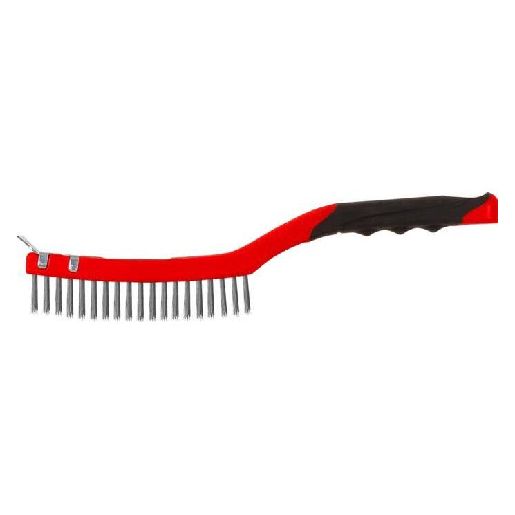 Pro-Line Drahtbürste Edelstahl 3x19 Reihen, 340mm (32623) (32623)