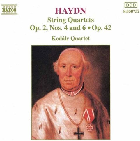 Kodaly Quartet - Haydn Streichquartette Op. 2 4 und 6, Op. 42 - Preis vom 05.10.2026 03:47:11 h