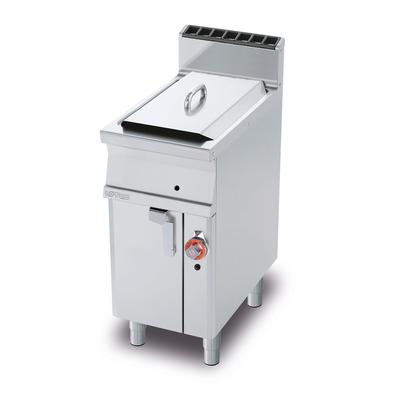 Redcook Gas Friteuse 1 Becken 13 LT. Struktur aus rostfreiem Stahl. Abmessungen 40x70,5 h90 cm. Modell F13-74G