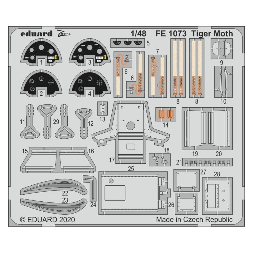 Eduard Tiger Moth for Airfix (FE1073)