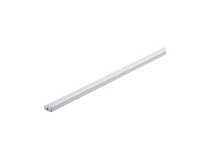 Paulmann 70518 LED Stripe Profilé Base Diffuseur blanc 2m Alu anodisé\, profilé satiné pour bandes lumineuses
