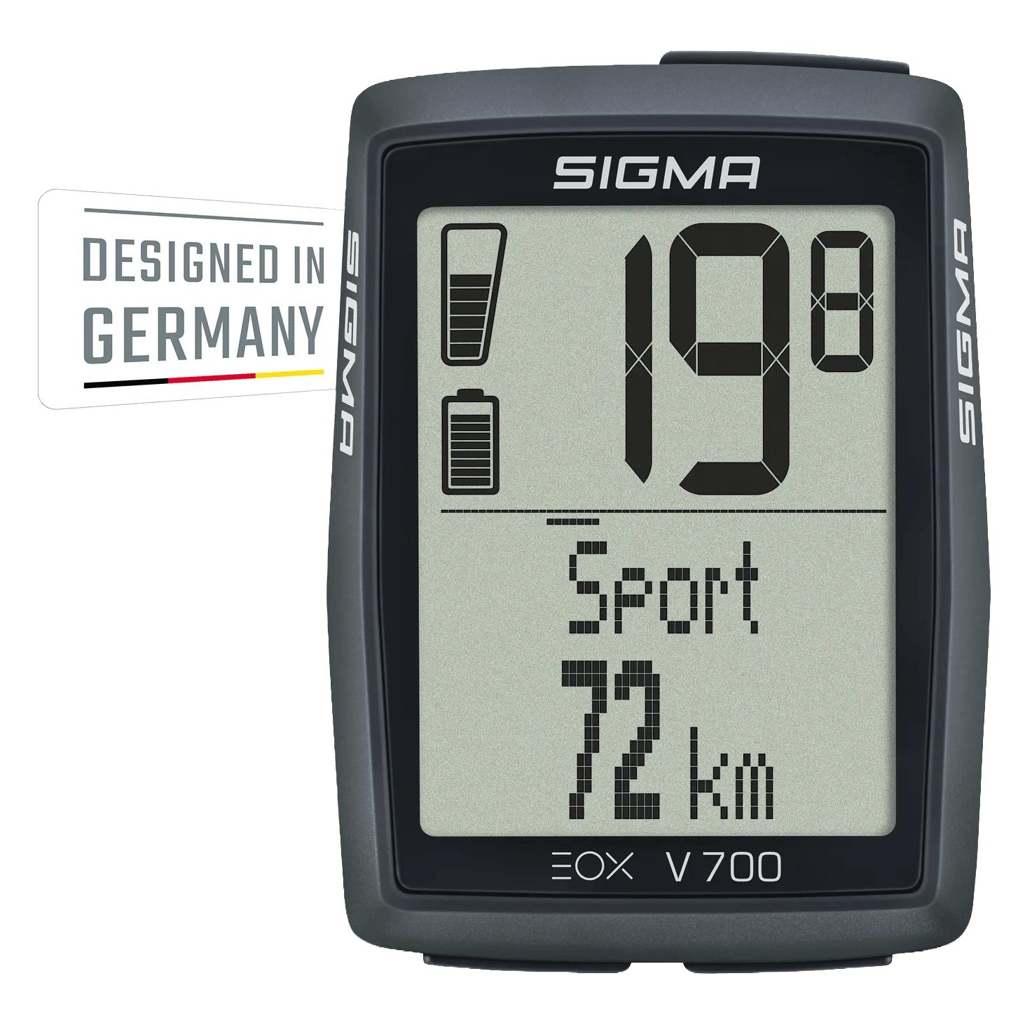 Sigma Sport EOX VIEW 700 E-Bike-Computer - schwarz (727139)