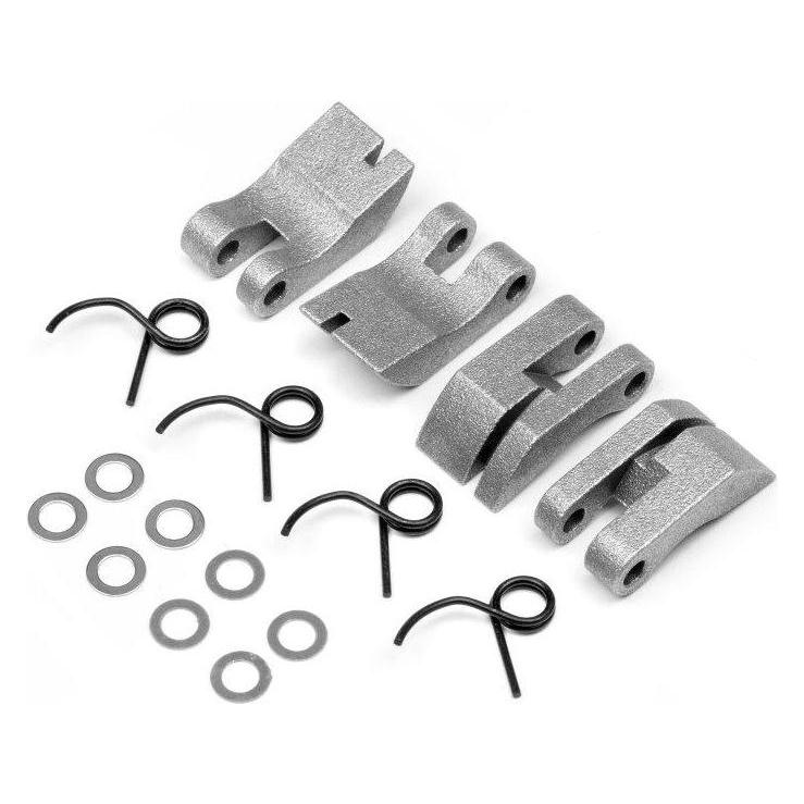 HPI Aluminium Quadra Kupplungsbacken / Federn Set Savage XL Octane (111350)