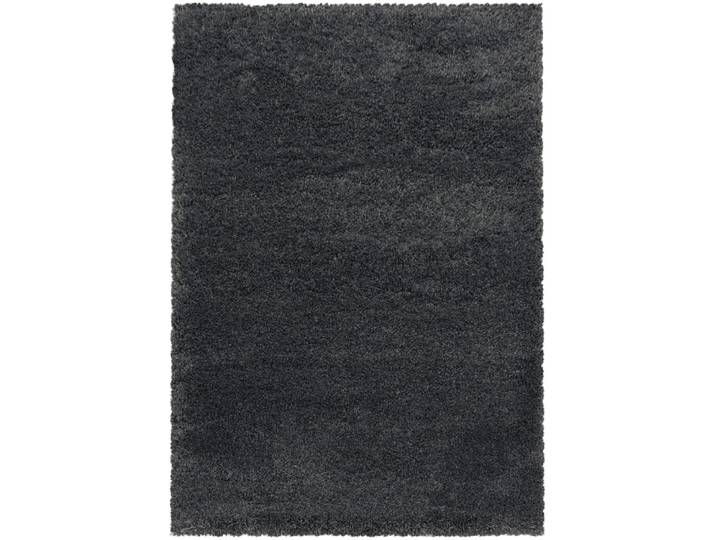 Tapis cosy à poils longs anthracite 140x200cm