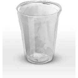 Plastikbecher 250ml (eingetütet) Neutral