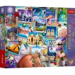 Trefl Premium Plus: Europäische Puzzle-Meisterschaft Reise - 500-teiliges Puzzle