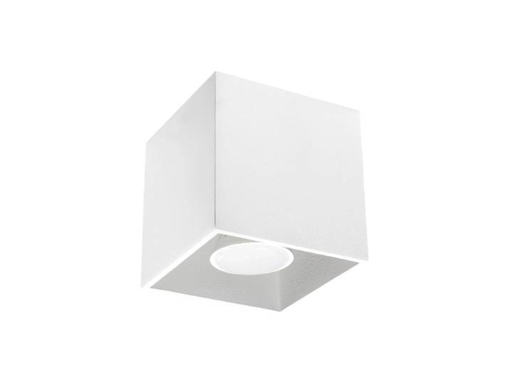 Design Deckenlampe „Quad“ - 1-flammig Weiss Sollux Lighting