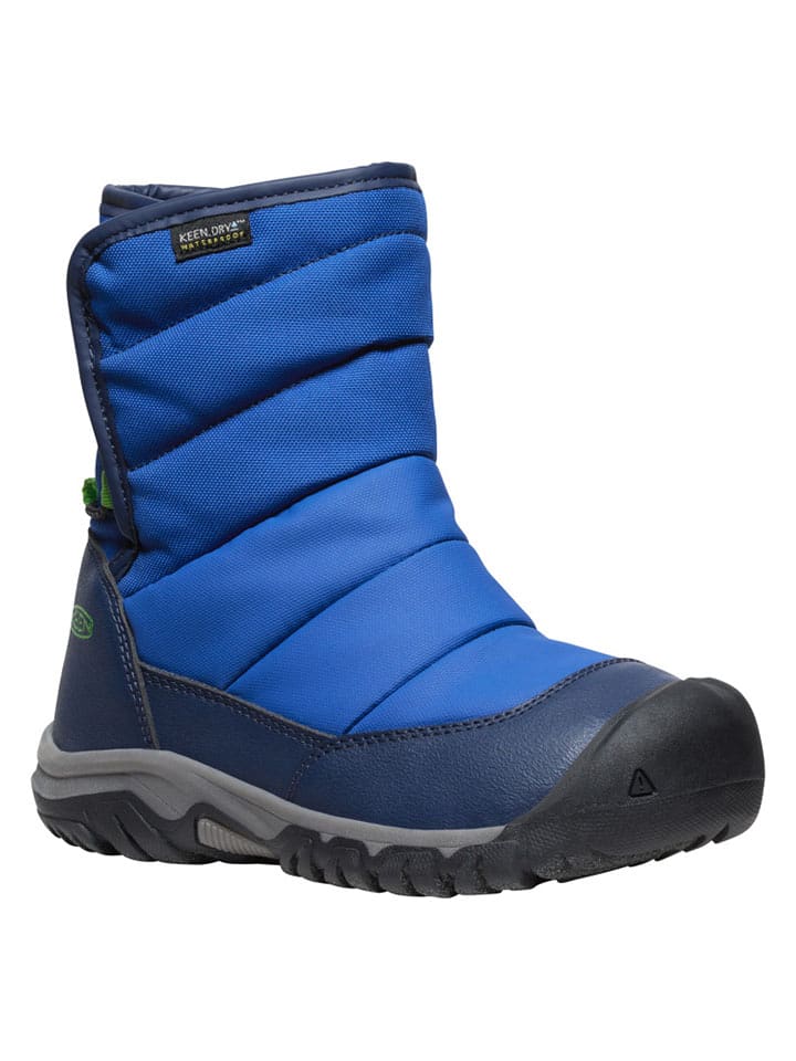 Keen Winterstiefel "Puffrider" in Blau - 38