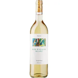 Les Cigales blanc Vin de France, Bio Weisswein, Biowein