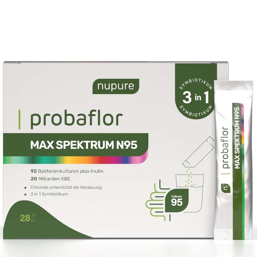 Nupure probaflor Max Spektrum N95 Pulver Sachets 28 St
