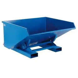 Hardwex Kippbehälter Profi mit Doppelboden, 900 l
