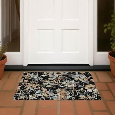 Addison Rugs Machine Washable Indoor/ Outdoor Floral Faith Chantille Rug