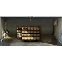 Scheurich Garagentorplane Goldbarren, für Großraumgaragen ab 3900 mm Breite
