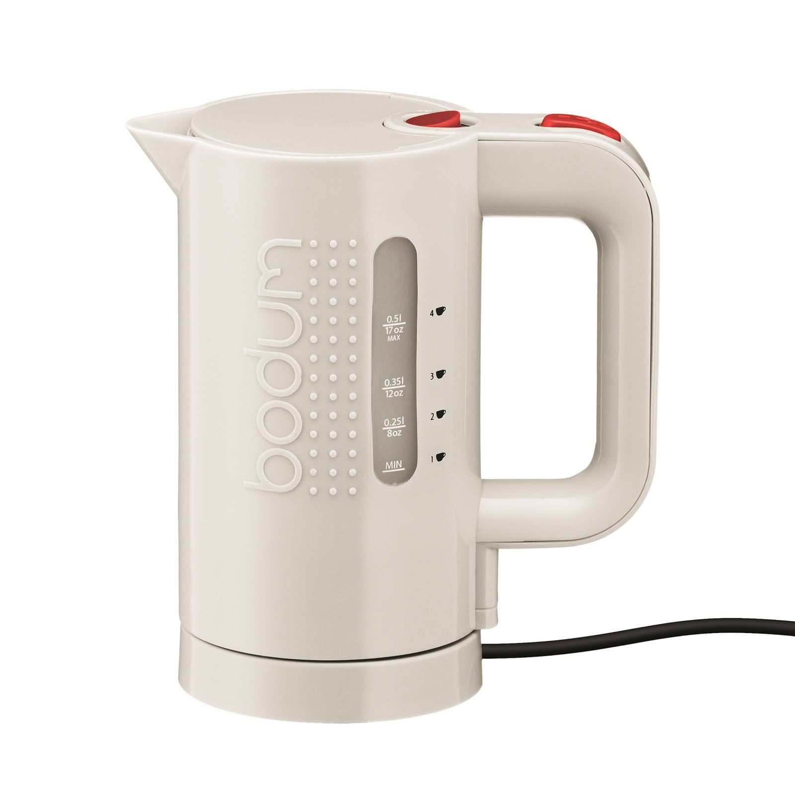 Bodum Bistro Elektrische Waterkoker 0,5 l - Wit