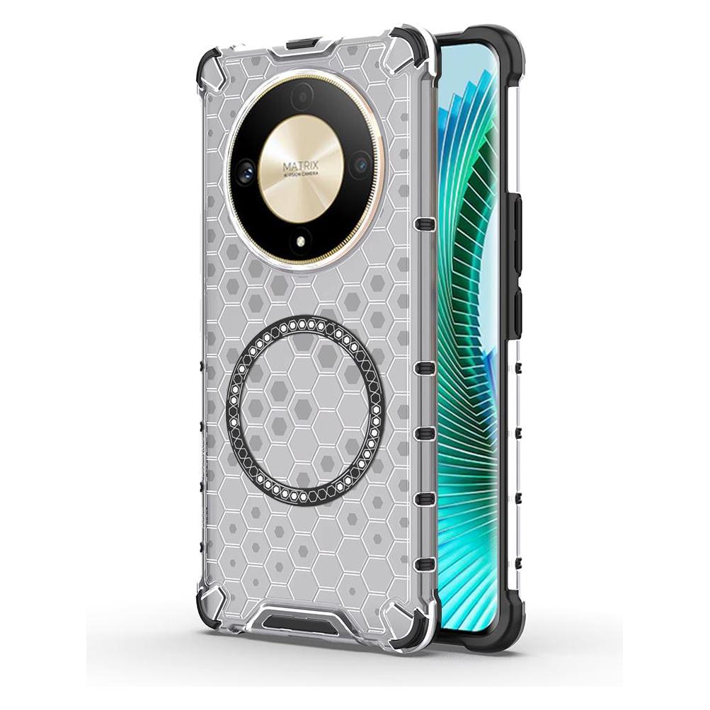 Techsuit - HoneyComb Shield MagSafe - Honor Magic6 Lite - White (Honor Magic6 Lite) (57967644)