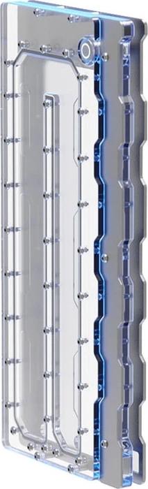 Singularity Computer Wraith 2.0 Elite - Distro Plate - silber