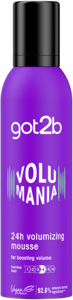 Schwarzkopf Got2b Volumania Volumising Mousse 250ml