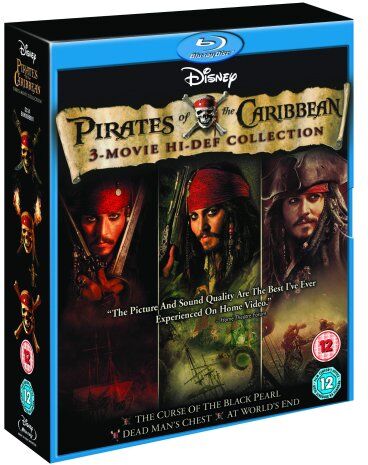 Pirates of the Caribbean Trilogy [Blu-ray] [UK Import] - Preis vom 09.10.2026 07:28:09 h