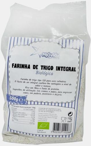 PROVIDA® FARINHA DE TRIGO INTEGRAL BIO PROVIDA 500g