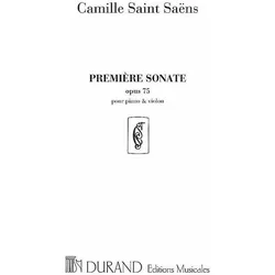 Sonate ré mineur no.1 op.75 pour violon et piano, Fachbücher von Camille Saint-Saens