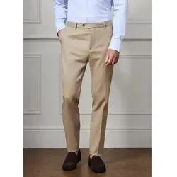 Hackett London für Herren. HM212602 Ken beige Hose (30/34), Lässig, Baumwolle