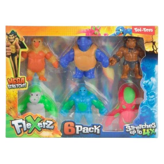 Toi-Toys Anti Stress Figur Flexerz 6cm - 6Stk. (69898498)