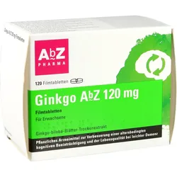 Ginkgo Abz 120 mg Filmtabletten 120 ST