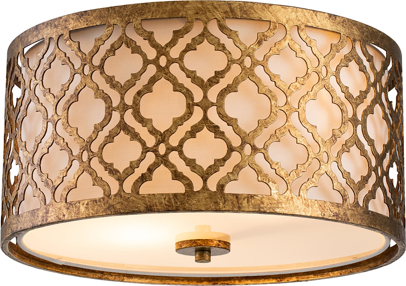 Gilded Nola plafondlamp voor LED