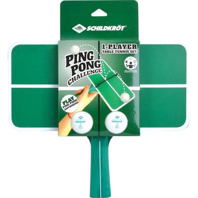 Schildkröt 788459 - Ping Pong Challenge Tischtennis-Set, 30x15cm, Geschicklichkeitsspiel