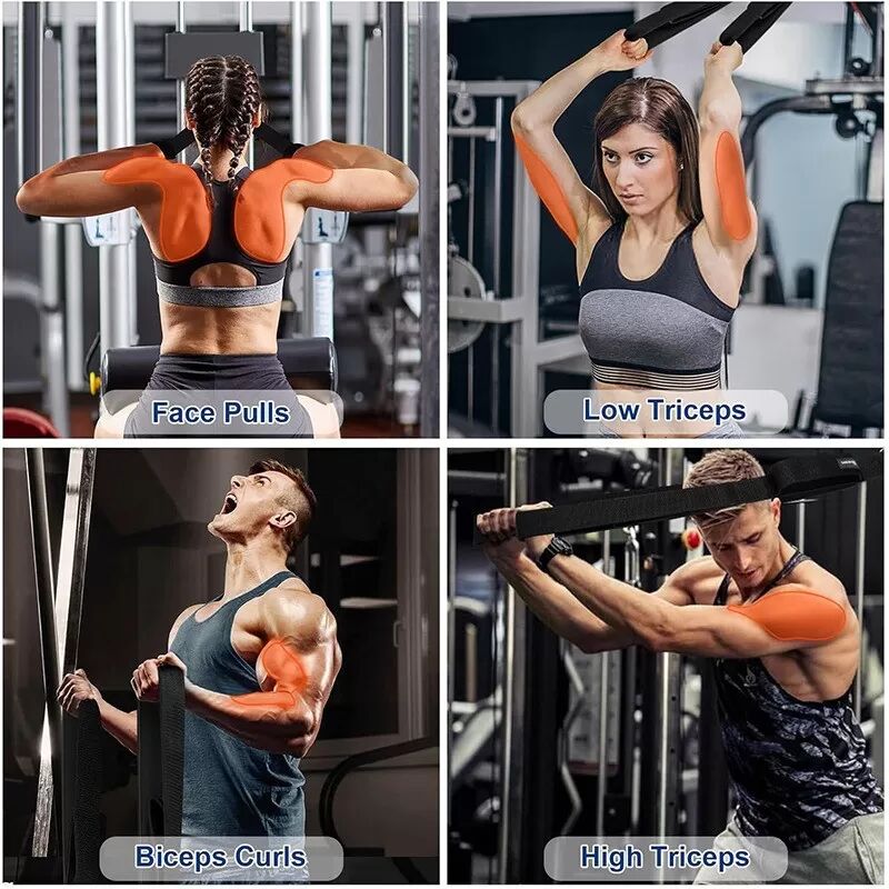 INF Corde de Tirage Dorsal pour Salle de Sport à Domicile - Accessoire de Câble pour Exercices Aérobiques et de Triceps