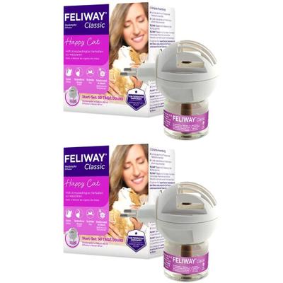 Feliway Classic Start-Set f.Katzen 2x 2x48 ml Lösung für einen Vernebler