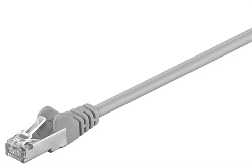 10X Goobay 50199 CAT 5e Patchkabel, F/UTP, Grau, 30 m - CCA Kupfergemisch