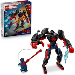 LEGO 76337 Marvel Miles Morales Mech vs. Spider-Man 2099, Spielzeug
