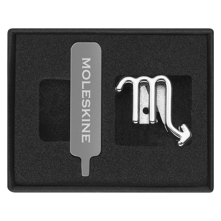 Moleskine Pins Scorpio Silver (Kein Einband) (In Catalogue NOOS)