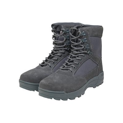Stiefel BRANDIT "Brandit Accessoires Tactical Zipper Boots", Damen, Gr. 41, antracite, unifarben, Schuhe Stiefel