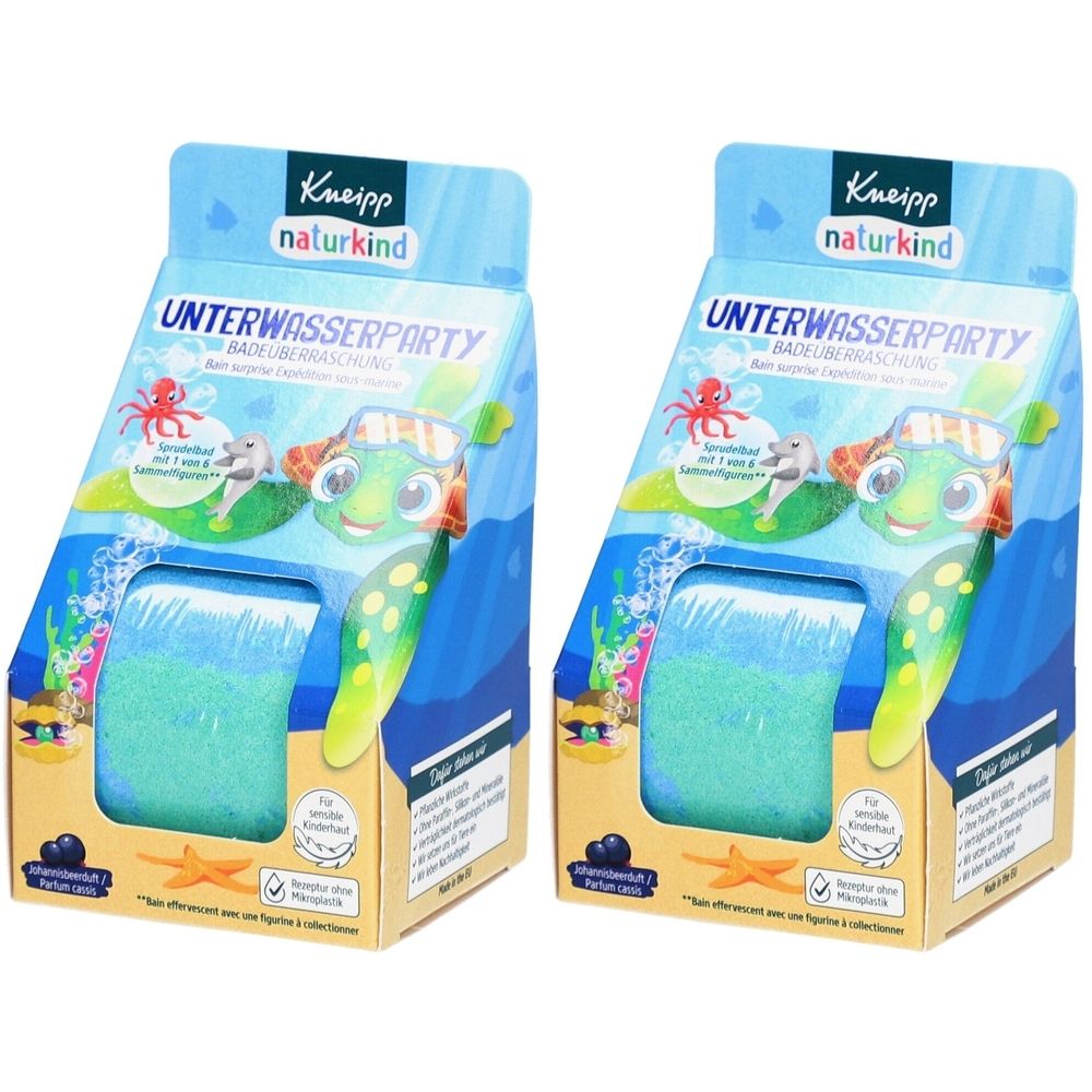 Kneipp naturkind Unterwasserparty Badeüberraschung 2x 2x1 St Bad