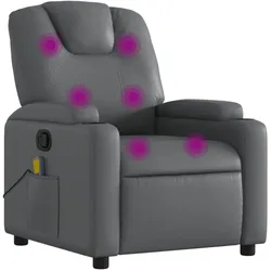 vidaXL, Massageliege + Massagesessel, Teresa (Manuelles Neigesystem mit Massage-Funktion)
