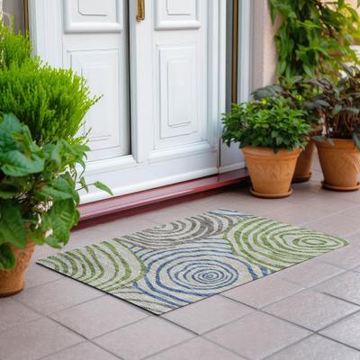 Addison Rugs Machine Washable Indoor/ Outdoor Chantille Contemporary Dimensions Rug
