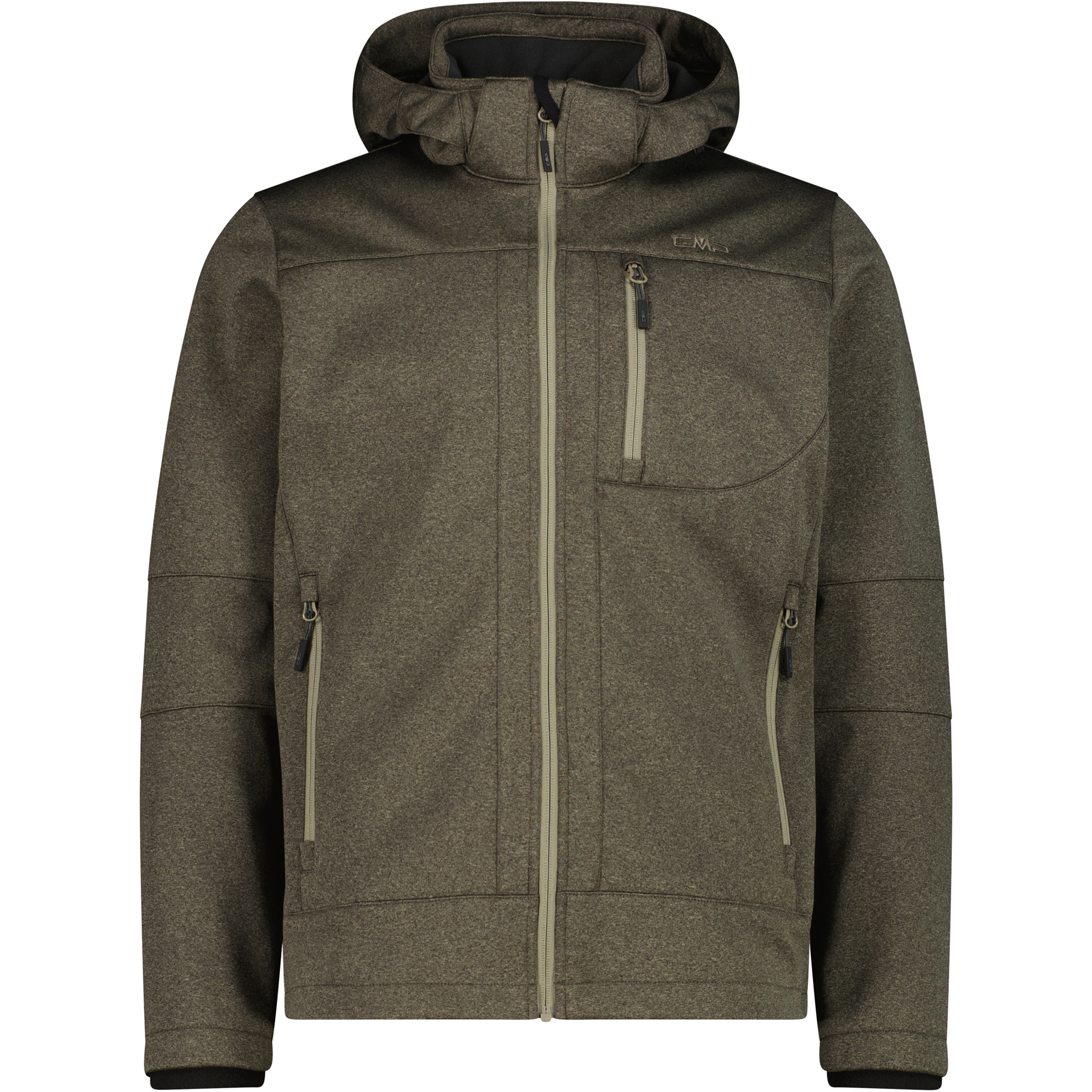 CMP Zip Herren Softshelljacke schwarz Größe 5XL Trekking Wasserabweisend