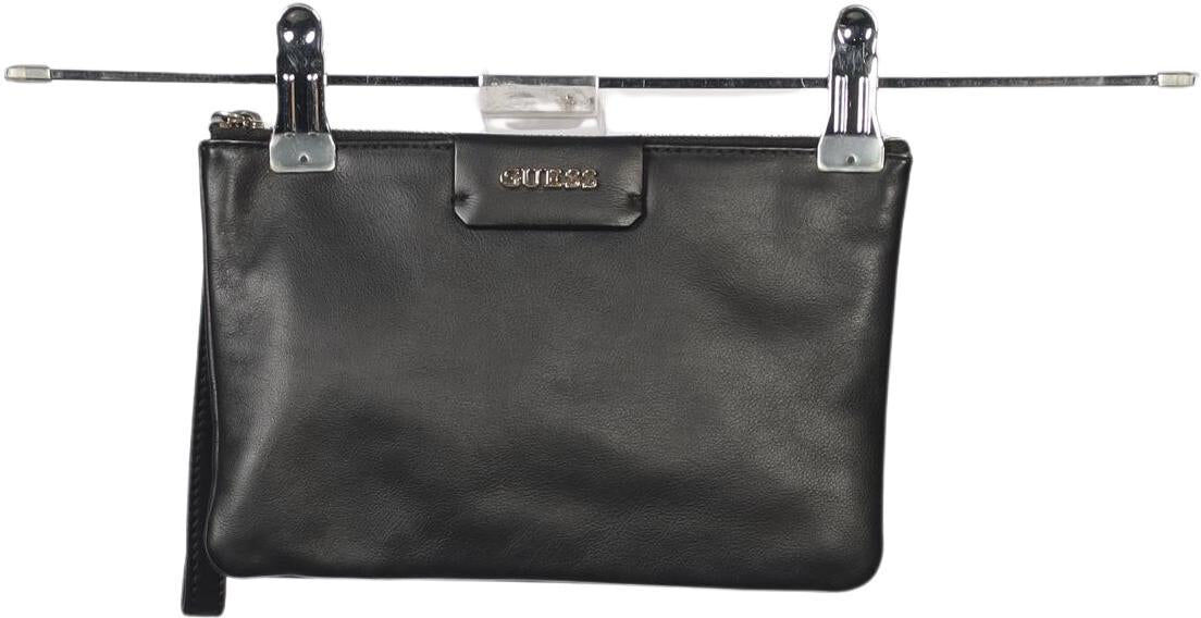 Guess Damen Handtasche klein Leder, Schwarz, Leder - Second Hand