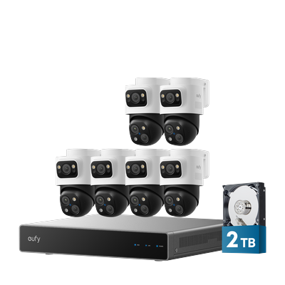 eufy 6-Cam Kit PoE NVR Security System S4 Max