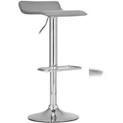 Proregal CHEFGASTRO Barhocker SPLIT HxBxT 65x38x41cm Kunstleder Grau Barstuhl