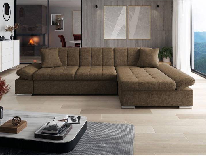 MIRJAN24 Ecksofa Montana Sale, mit Regulierbare Armlehnen, L-Form
