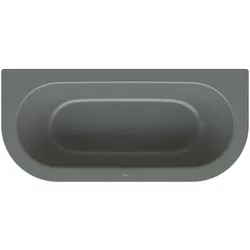BetteStarlet I Silhouette Badewanne, 1750x800x420 mm, Smoke, glasierter Titan-Stahl, 2-Sitzer, Schürzen-Badewanne