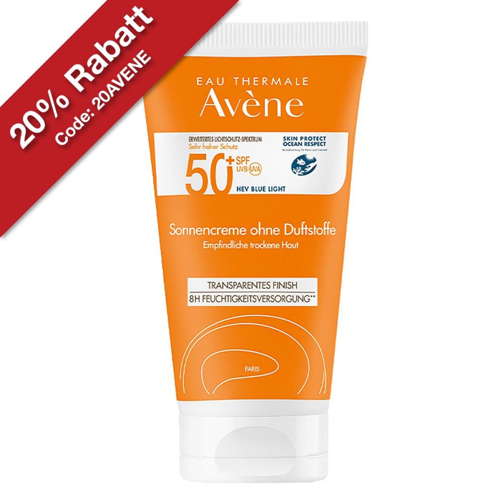 PIERRE FABRE DERMO KOSMETIK GmbH Avène Sonnencreme 50+ ohne Duft 17293354